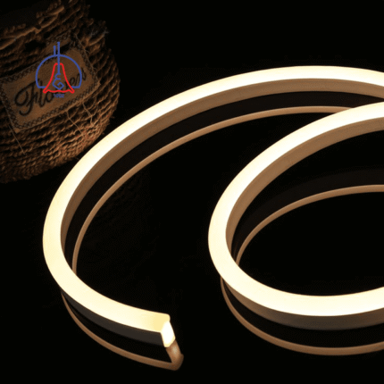 Flexible Silicon Neon Strip Light WOS1212 SMD2835 Warm White (3000K)