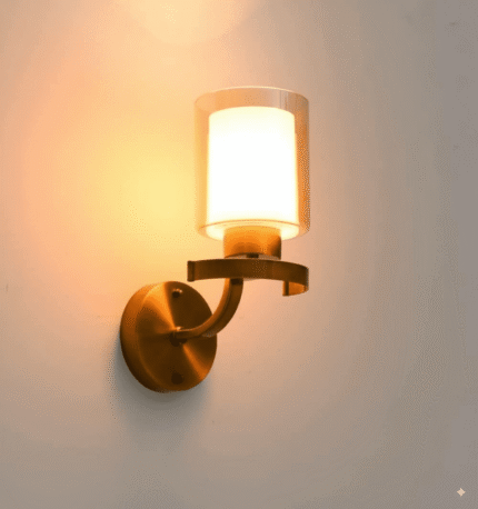 Gerrit Modern Mi Wall Lamp – Anti-Rust Wall Sconce with Soft Healthy Light, Single and Double Wall Head Design for Indoor Bedroom and Living Room Décor
