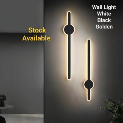 Rebirth LED Long Wall Lamp – Modern Indoor Wall Sconce for Bedroom, Hallway & Living Room